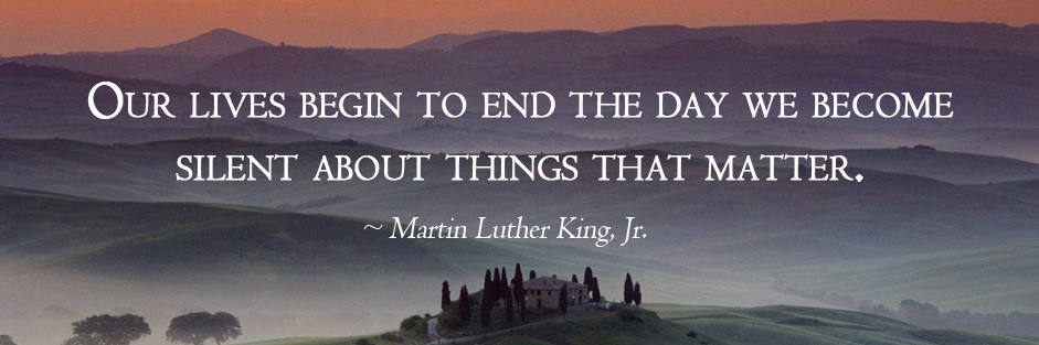 MLK lives begin to end